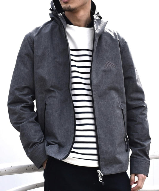 KELTY: 別注 フードジップブルゾン TOPグレー