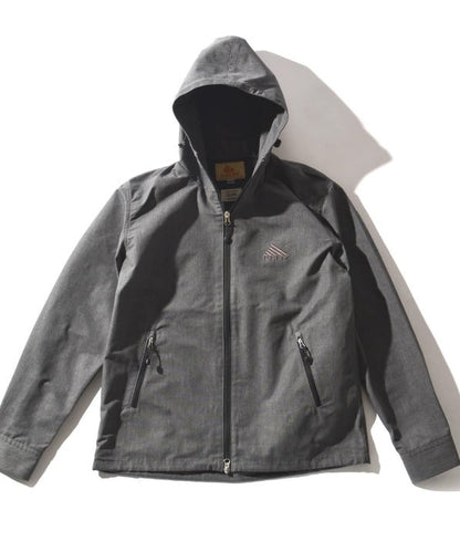 KELTY: 別注 フードジップブルゾン TOPグレー