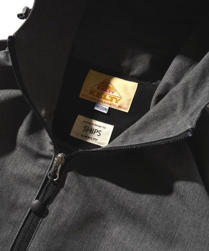 KELTY: 別注 フードジップブルゾン TOPグレー