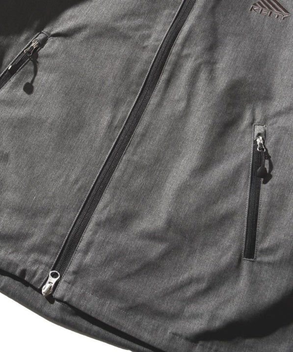 KELTY: 別注 フードジップブルゾン TOPグレー