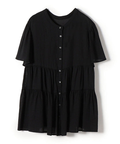 2WAY ガーメントティアードブラウス