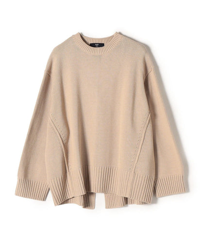 SHIPS Colors : バックスリット ルーズ ニット