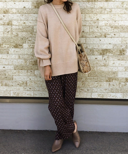 SHIPS Colors : バックスリット ルーズ ニット