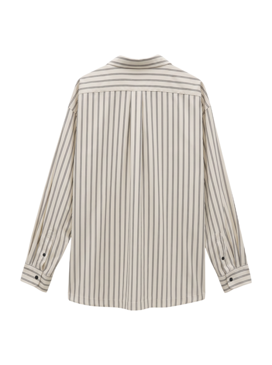 ALLEGE:STRIPE OPEN COL SHT