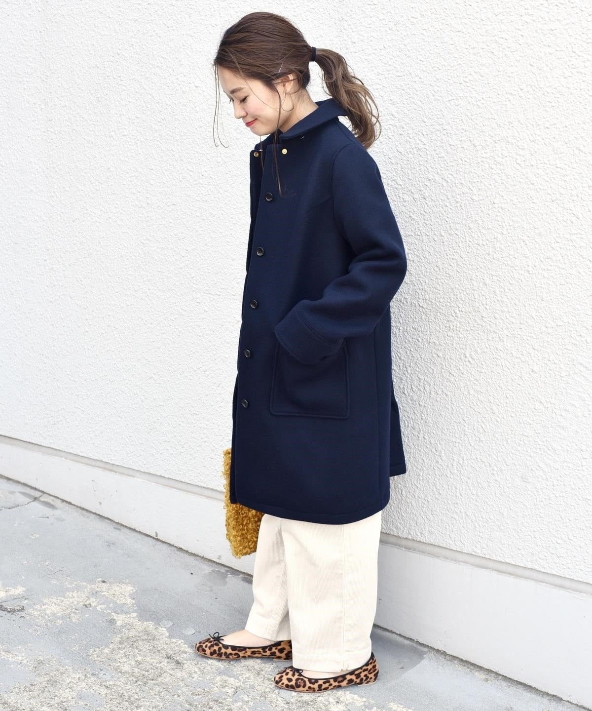 liflattie ships:ウールステンカラーコート