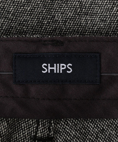SHIPS: ホームスパン/ウール テーパード チノパンツ2