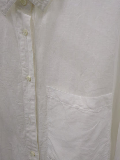 【一部WEB限定】〈手洗い可能〉IMPERIAL LINEN オーバー シャツ