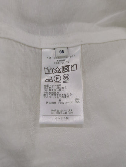 【一部WEB限定】〈手洗い可能〉IMPERIAL LINEN オーバー シャツ