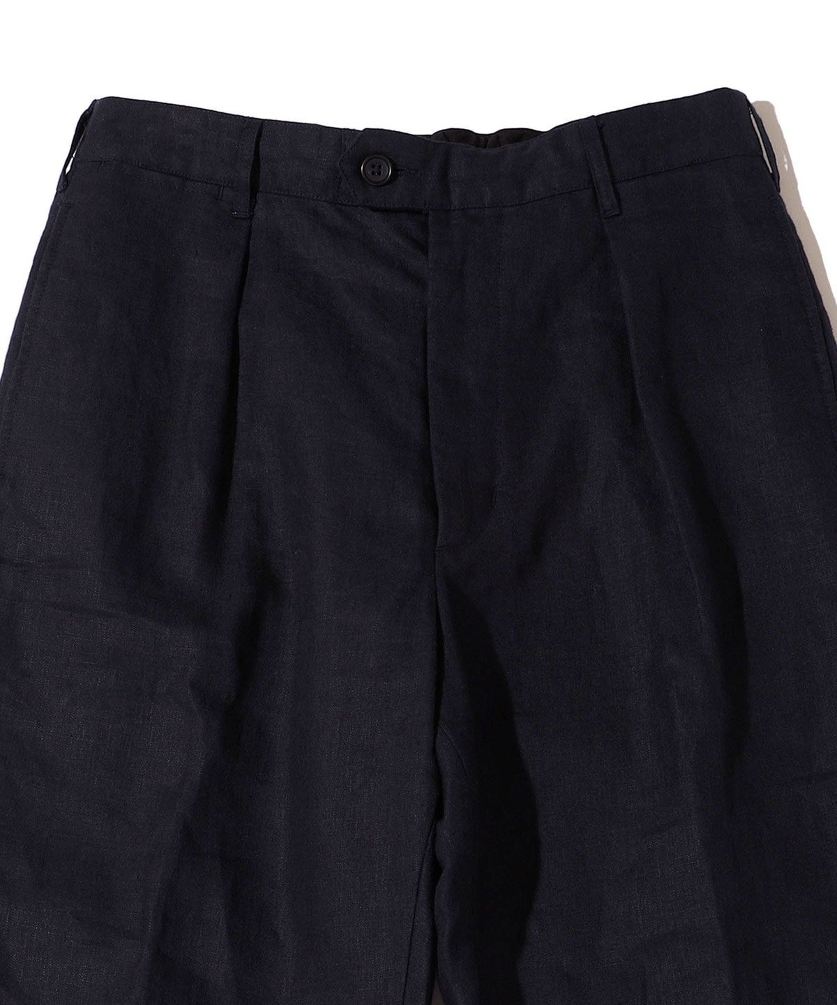 エンジニアドガーメンツ サウスウィック トラウザー リネン ネイビー S Southwick別注】Engineered Garments: Linen Navy Trousers / L