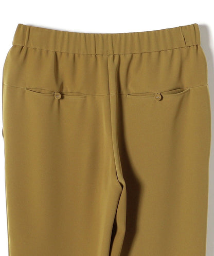 〈手洗い可能〉スリットドロストパンツ