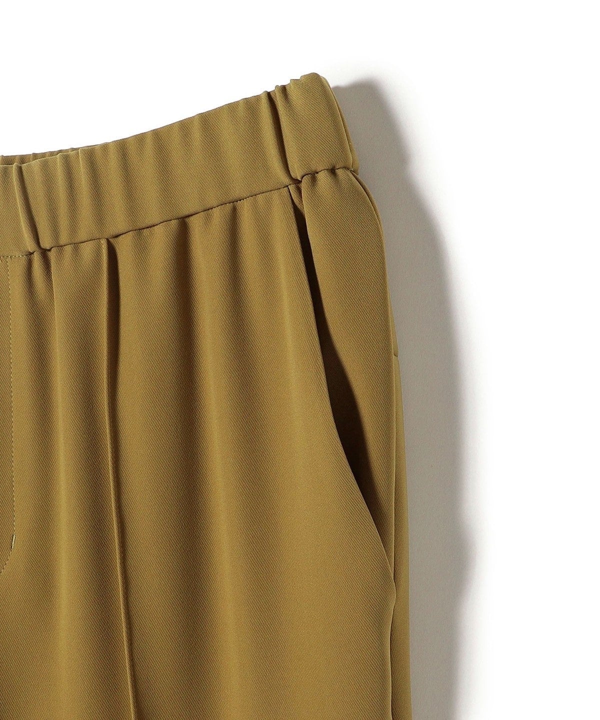 〈手洗い可能〉スリットドロストパンツ