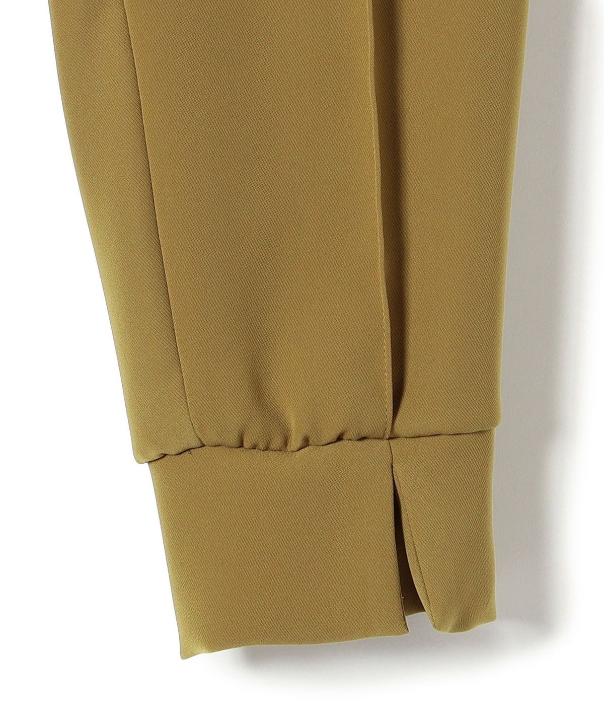 〈手洗い可能〉スリットドロストパンツ