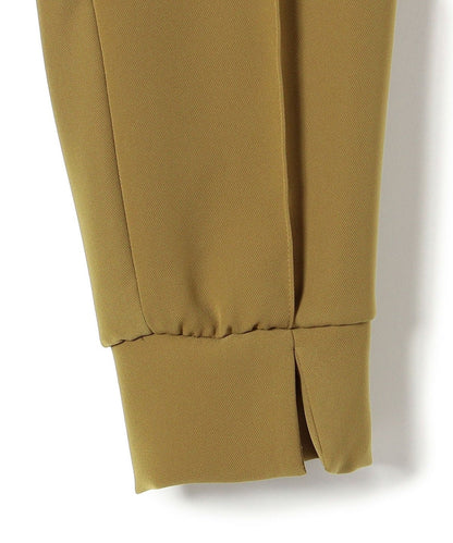 〈手洗い可能〉スリットドロストパンツ