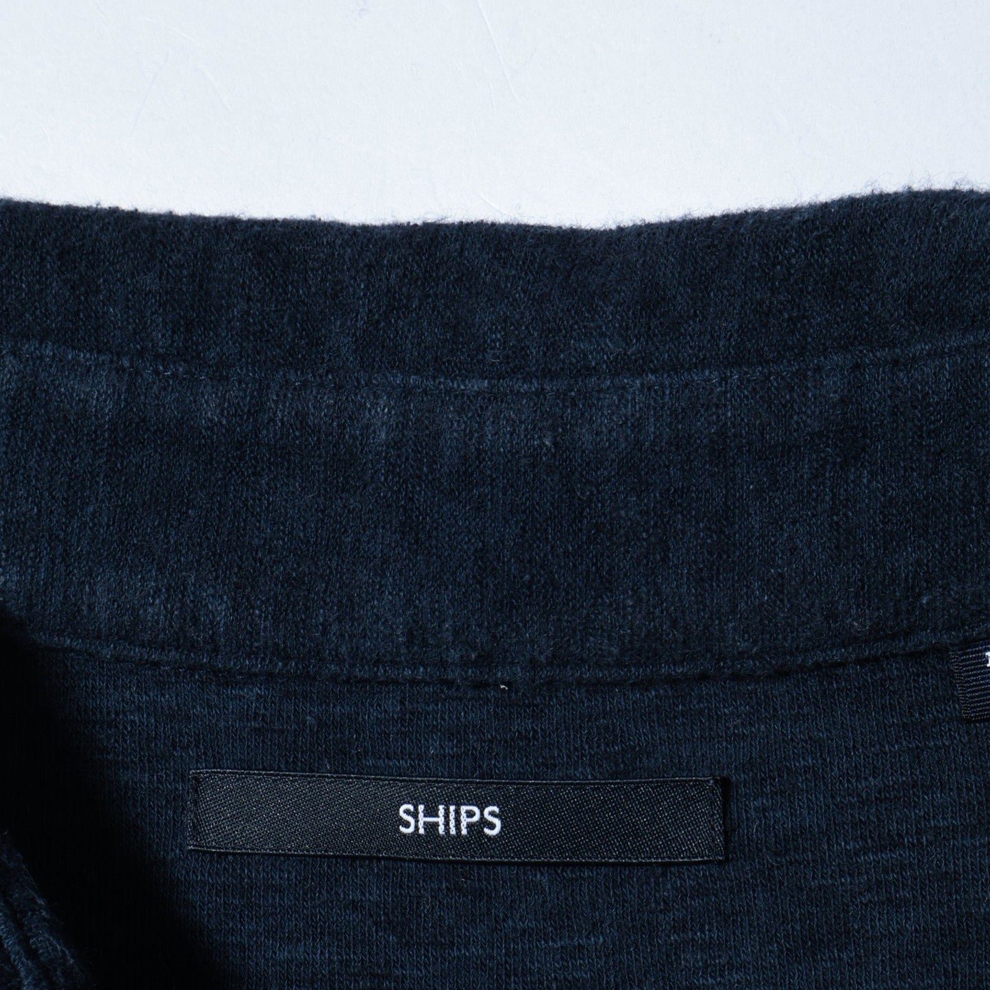 SHIPS: スキッパー パイル ポロシャツ