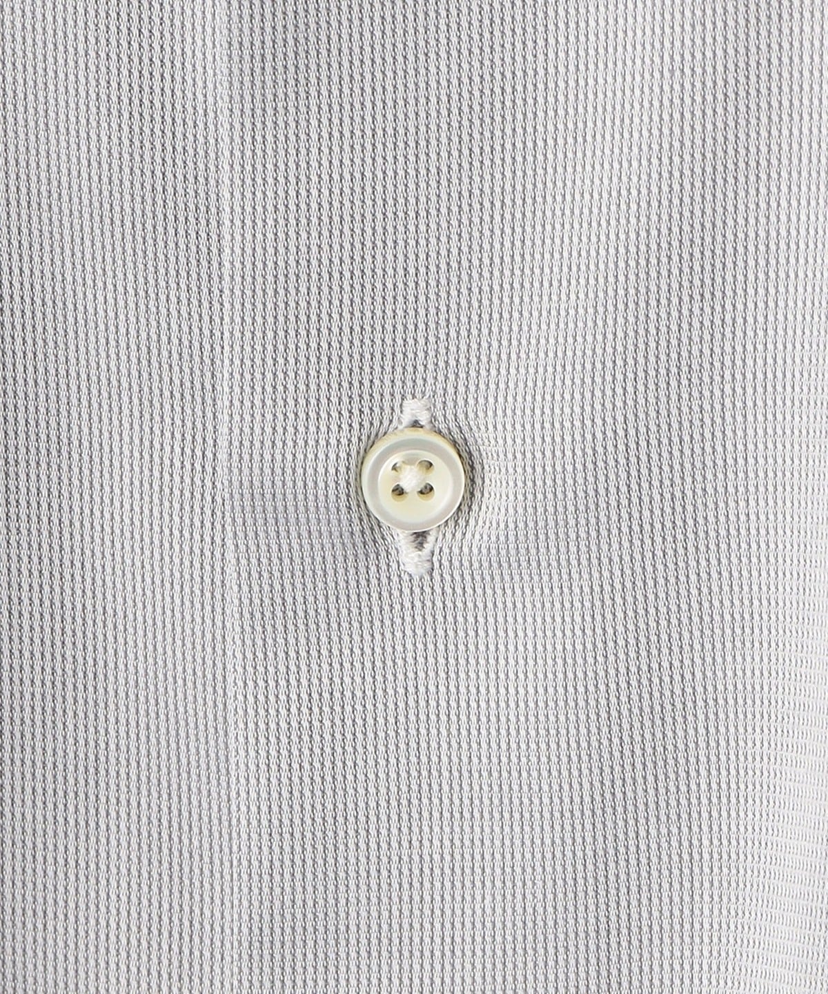 SHIPS: イージーアイロン ドビー 無地 ワイドカラー クレリック シャツ