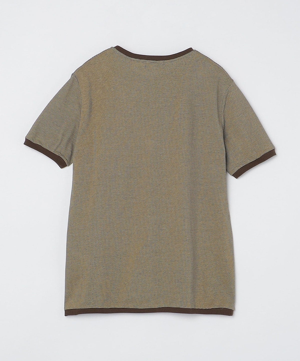 SHIPS: バーズアイ クルーネック Tシャツ