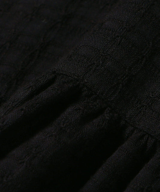 〈洗濯機可能〉スタンドフリル ボリューム ブラウス 24SS