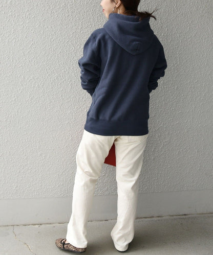 Champion:〈ウォッシャブル〉リバースウィーブ カレッジ ロゴ フーディー