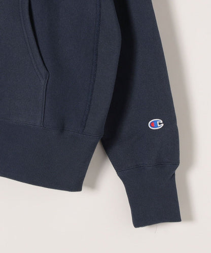 Champion:〈ウォッシャブル〉リバースウィーブ カレッジ ロゴ フーディー
