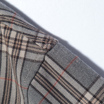 SHIPS KIDS:100〜130cm / グレンチェック セット シャツ