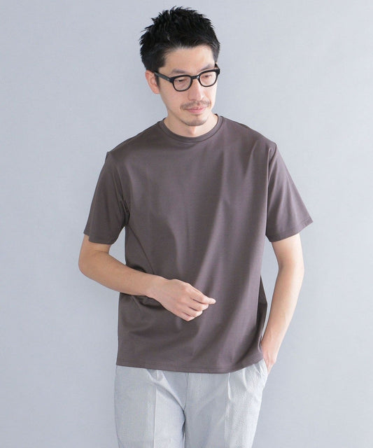 SHIPS: ALBINI クルーネック 無地 Tシャツ