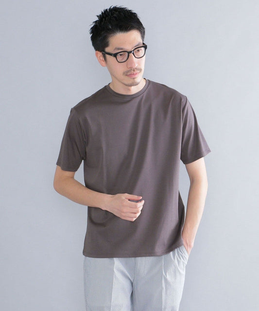 SHIPS: ALBINI クルーネック 無地 Tシャツ