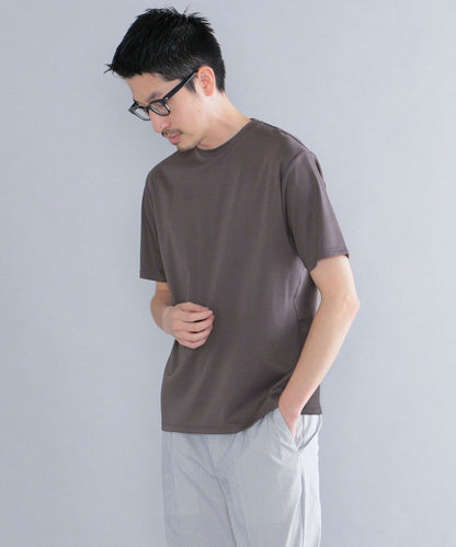 SHIPS: ALBINI クルーネック 無地 Tシャツ