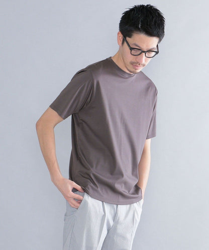 SHIPS: ALBINI クルーネック 無地 Tシャツ