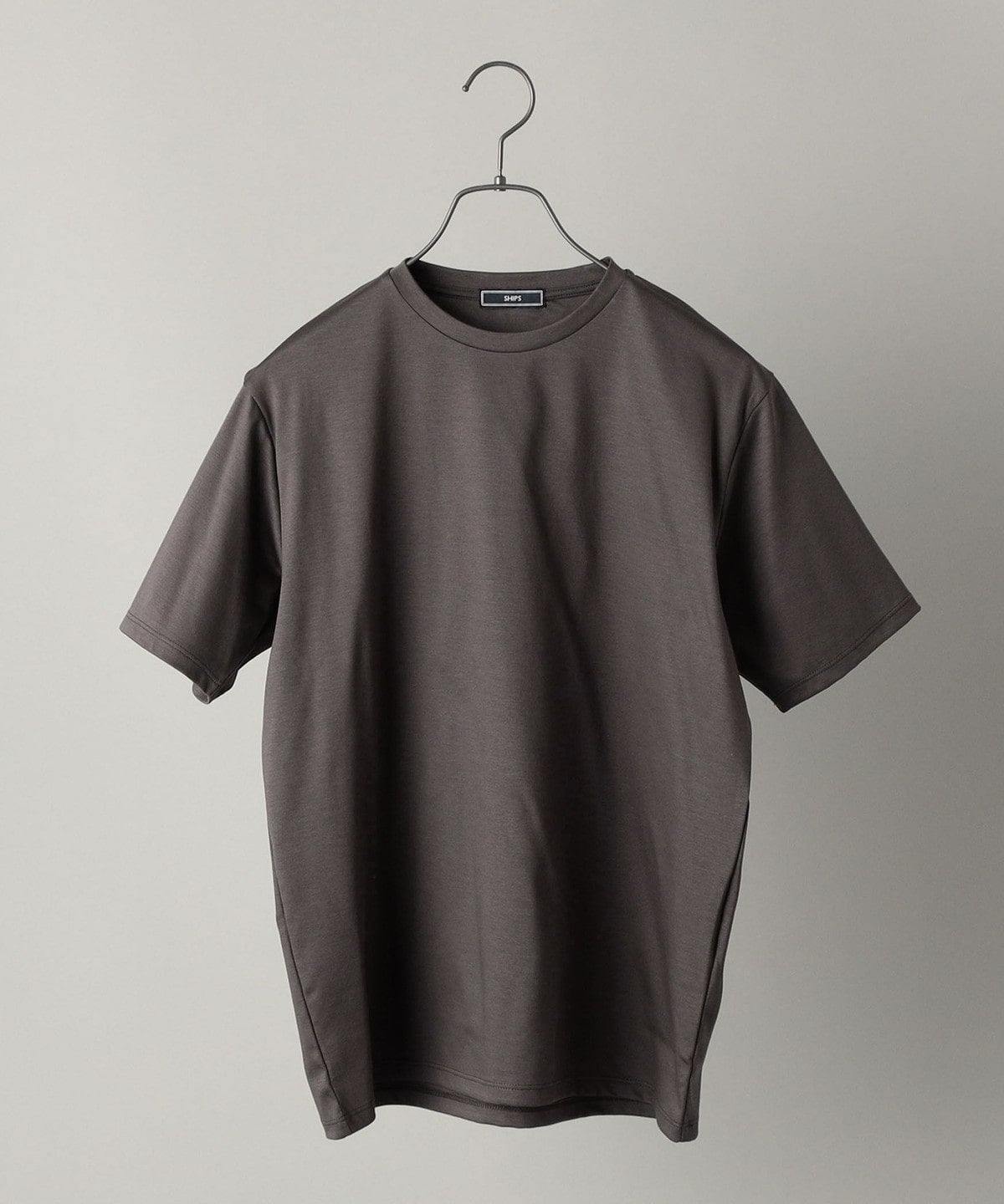 SHIPS: ALBINI クルーネック 無地 Tシャツ