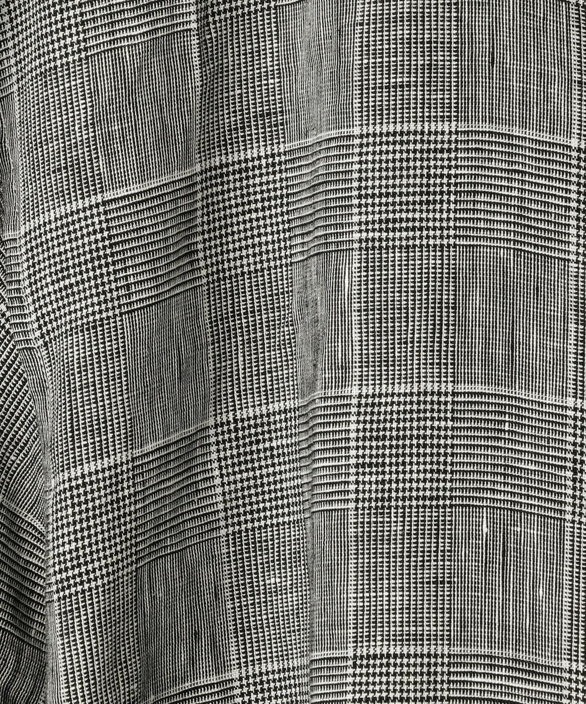 SHIPS: SAFILIN リネン バンドカラー シャツ