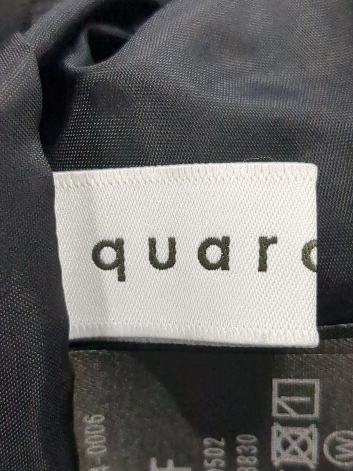 quaranciel:〈手洗い可能〉ストライプ コクーン スカート