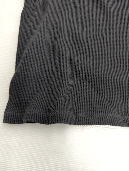 SHIPS: ベーシック ワッフル 長袖 Tシャツ