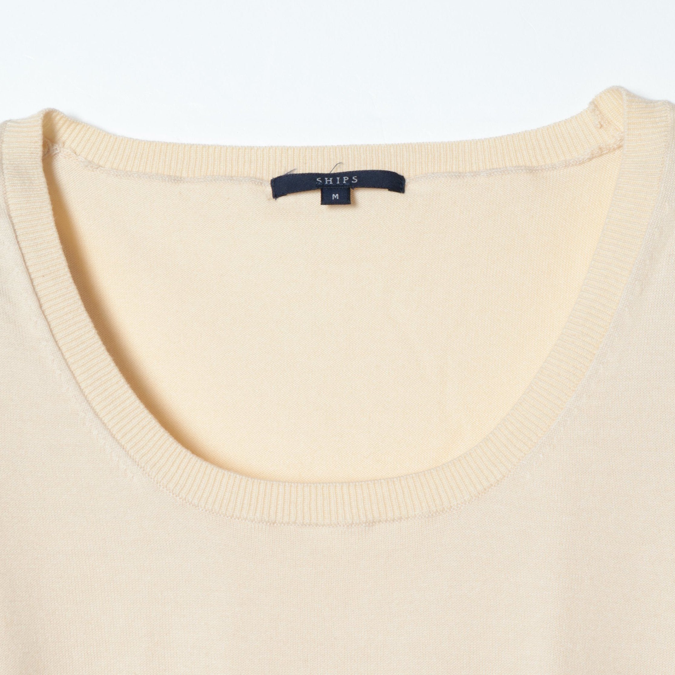 「SHIPS any」 半袖ニット ONE SIZE ベージュ レディース SHIPS 「SHIPS」 半袖ニット ONE SIZE ベージュ レディース