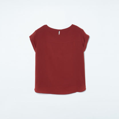 SHIPS:1412 TWILL POCKET T-BL
