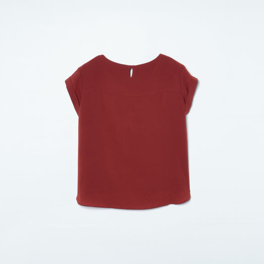 SHIPS:1412 TWILL POCKET T-BL