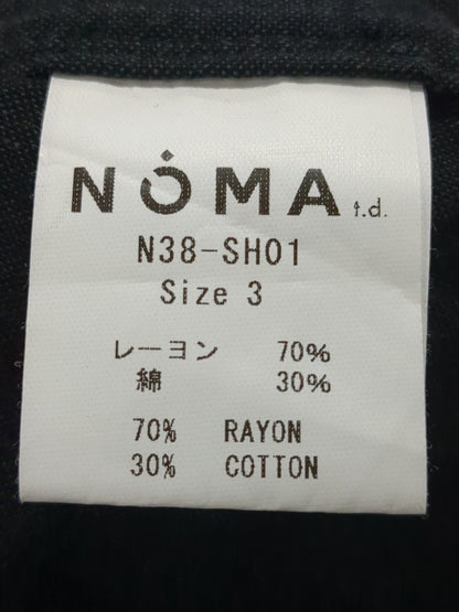 NOMA t.d.:フランネル オープン カラー シャツ