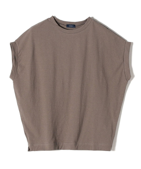 〈汗染み防止/接触冷感〉 ニュアンスカラーノースリーブカット