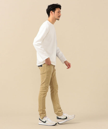 SHIPS: japan quality パネル アシンメトリー ポンチ ロングスリーブ カットソー (ロンT)