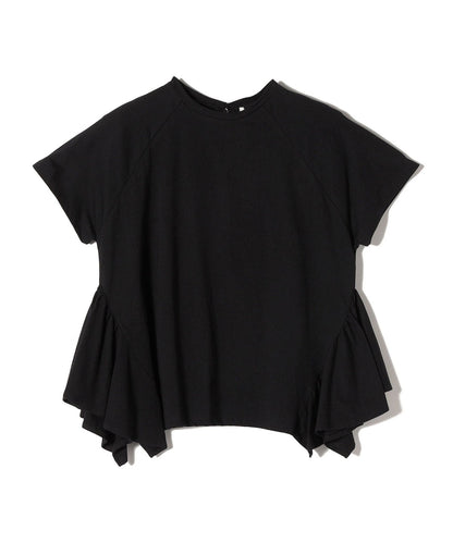 0 x ones:〈洗濯機可能〉サイド スリット フリル TEE