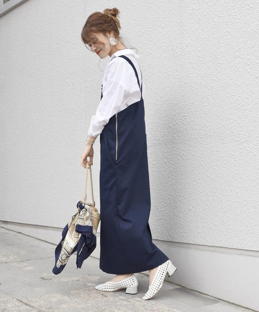 〈手洗い可能〉ジャンパースカート