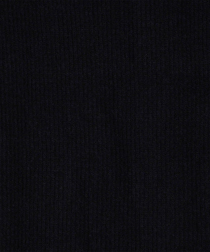 〈手洗い可能〉7Gウールカシミヤ片畦ワンピース