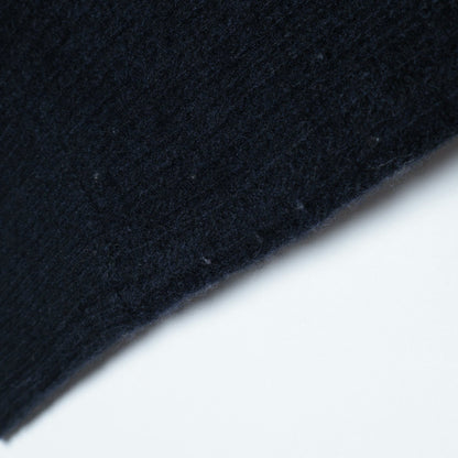 〈手洗い可能〉7Gウールカシミヤ片畦ワンピース