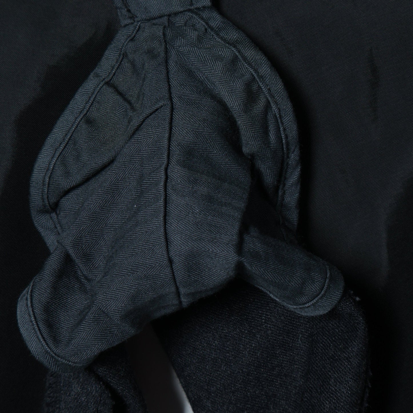 SD: 【CANONICO】ライト サキソニー ソリッドノープリーツ パンツ(ダークグレー)