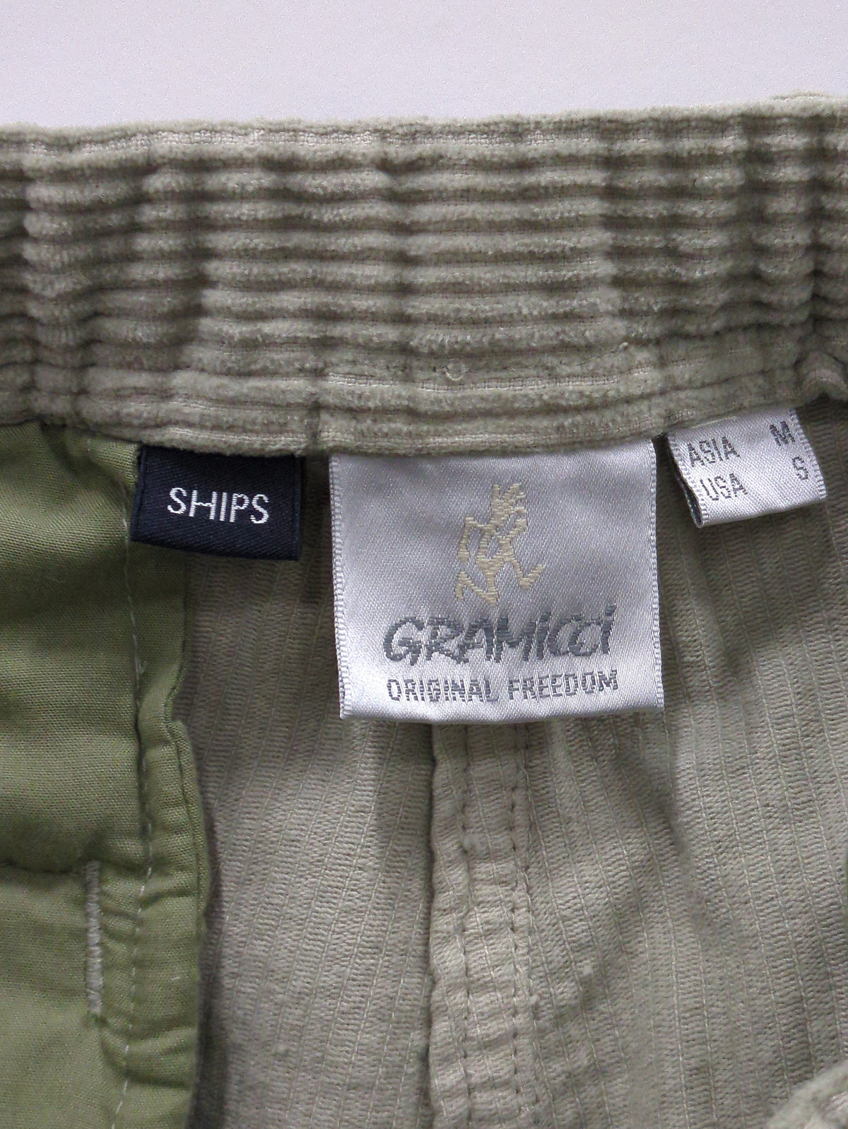 【SHIPS別注】Gramicci: ガーメントダイ コーデュロイ パンツ
