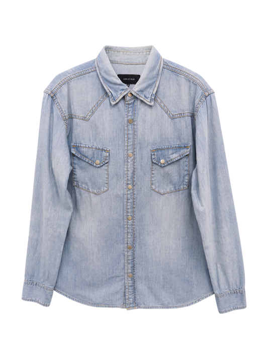 SHIPS JET BLUE:DENIM WESTERN BIO