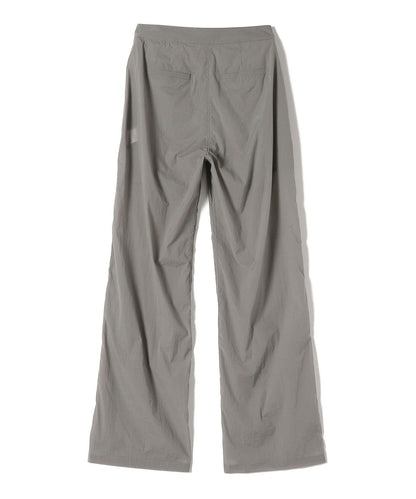 AMOMENTO:リバーシブル シアー ストレート パンツ