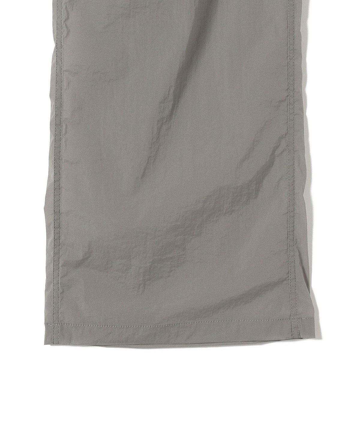 AMOMENTO:リバーシブル シアー ストレート パンツ