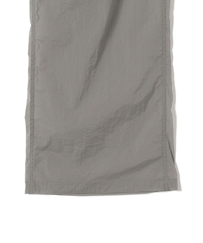 AMOMENTO:リバーシブル シアー ストレート パンツ