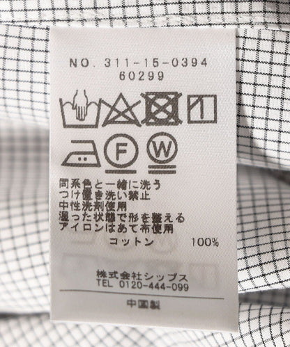 Primary NavyLabel:ミニチェックフリルブラウス