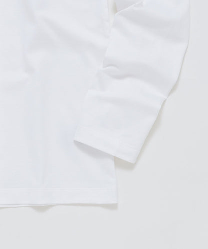 SHIPS: 抗菌・防臭 NANO-FINE(R) ハイゲージ クルーネック Tシャツ (ロンT)